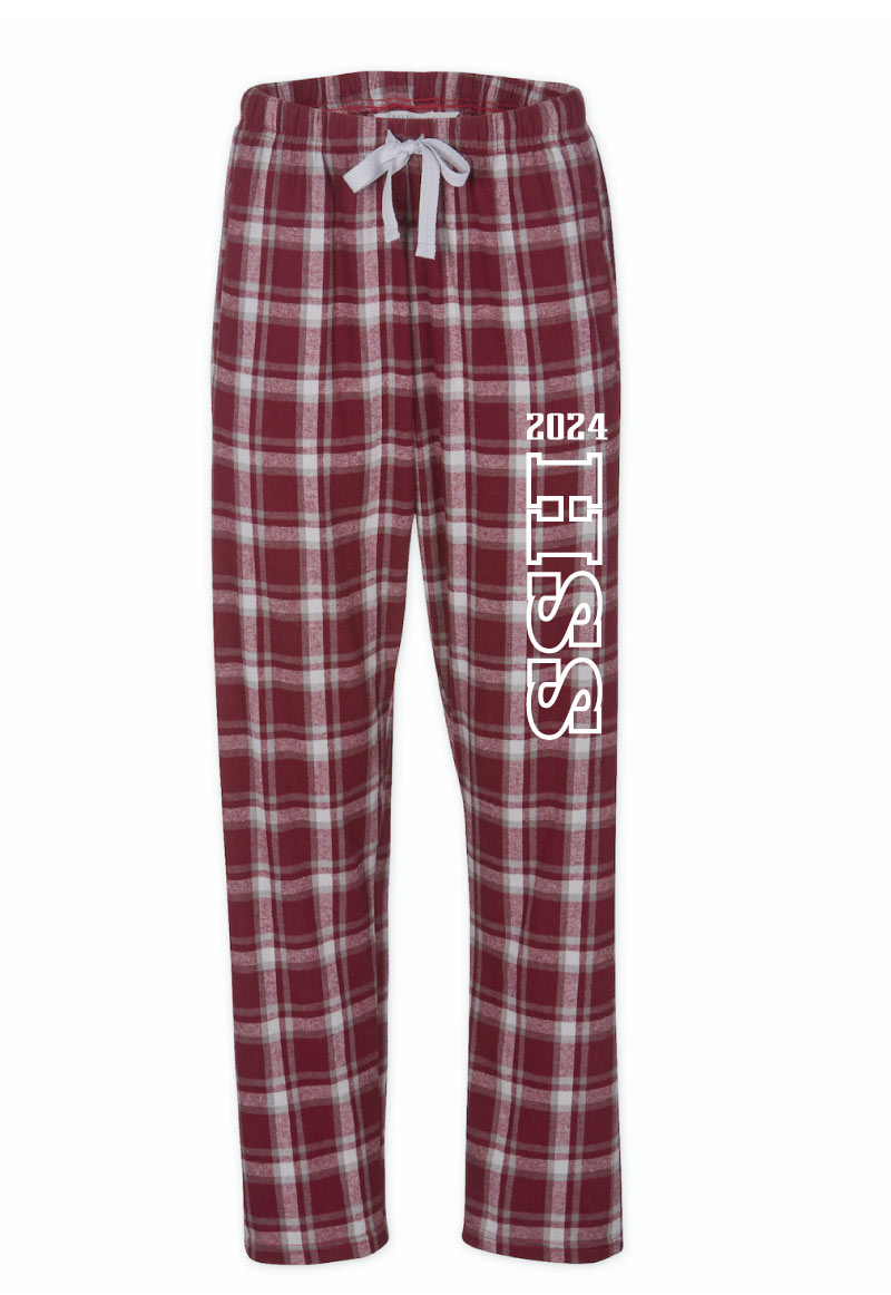 HSS Class Of 2024 Flannel Plaid Pants Riola Design   HSS FlannelPlaidPants Front 