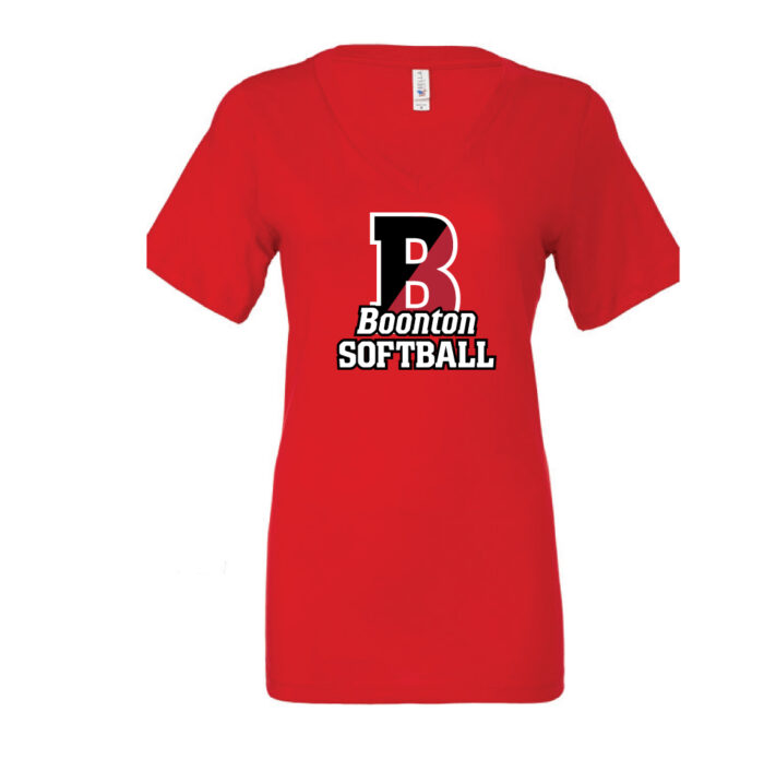 Boonton Softball Vneck T-shirt